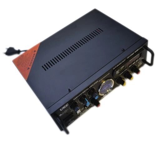 Підсилювач звуку UKC AV-339A + USB + караоке - знижка