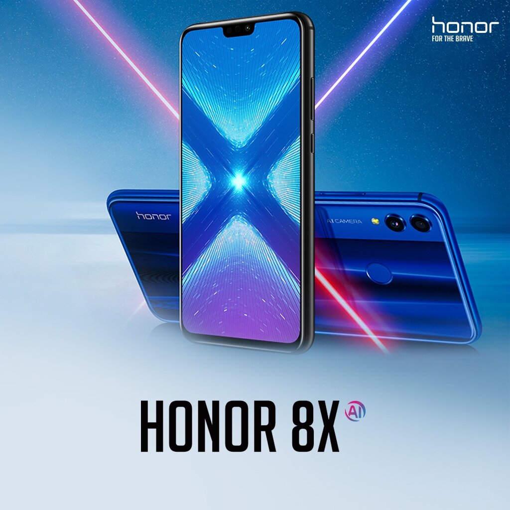 Купити Смартфон Honor 8X 6/128Gb black, ціна 9868.32 ₴ - Prom.ua (ID ...