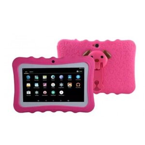 Планшет дитячий освітній 7-дюймовий чотирьохядерний Wi-Fi Android 8G рожевий