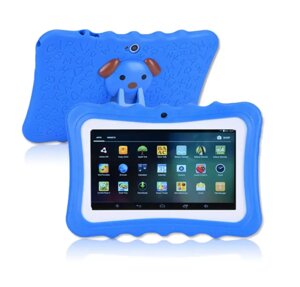 Планшет дитячий освітній 7-дюймовий чотириядерний Wi-Fi Android 8G синій