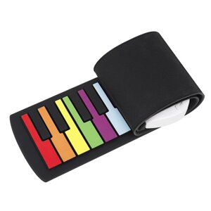 Портативне піаніно Roll-Up, 49-клавіш вбудований акумулятор для навчання різнобарвне