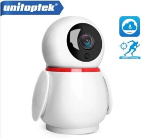 Поворотна WiFi камера Unitoptek 1080P (Auto Tracking)