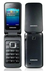 Розкладачка Samsung C3520 GSM 2G 800 мАг чорний, срібло