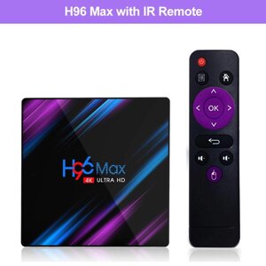 Смарт ТВ приставка H96 MAX 4 / 32Gb