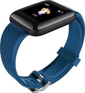 Smart Watch Phone ID 116 Plus Blue з пульсомірів