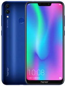 Смартфон Honor 8C 4/64Gb 4000 Мач 8 + 13 Мп блакитний