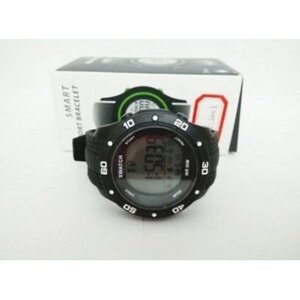 Спортивний фітнес годинник Watch DBT-SW1 Bluetooth водонепроникний Black