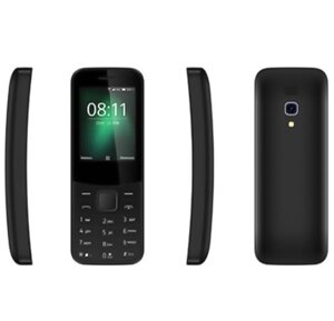 Телефон ODSCN 8110 кнопковий дисплей 1,77 дюйми, две SIM-картки чорний