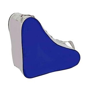 Трикутна сумка чохол для роликових ковзанів синя