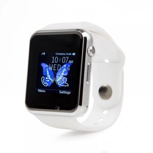 Розумні годинник Smart Watch A1 White Sim карта, камера