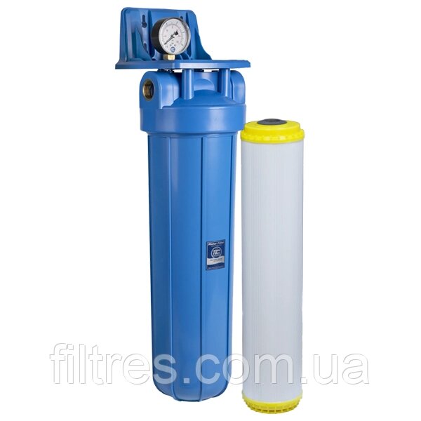 Фільтр для пом'якшення води AQUAFILTER FH20B1-B-WB+AQUAFILTER FCCST20BB від компанії Інтернет магазин voda-plus - фото 1