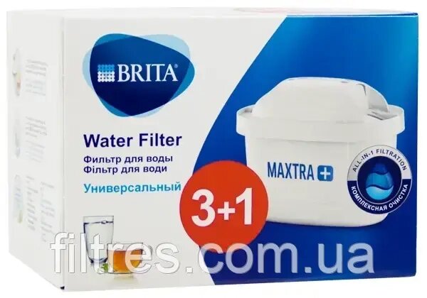 Картридж Brita Maxtra 4 шт. від компанії Інтернет магазин voda-plus - фото 1