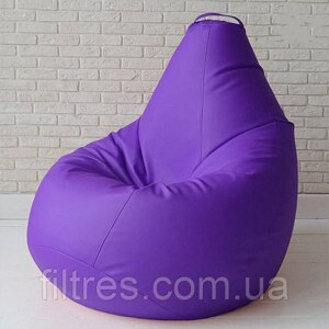 Крісло груша фіолетова 90*60 см
