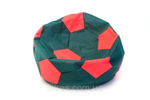 Крісло м'яч зелено-червоний 60*60 см