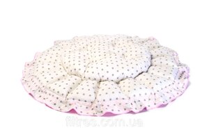 Манеж-килимок для новонароджених Рожевий з Ведмедиками 90*45 см