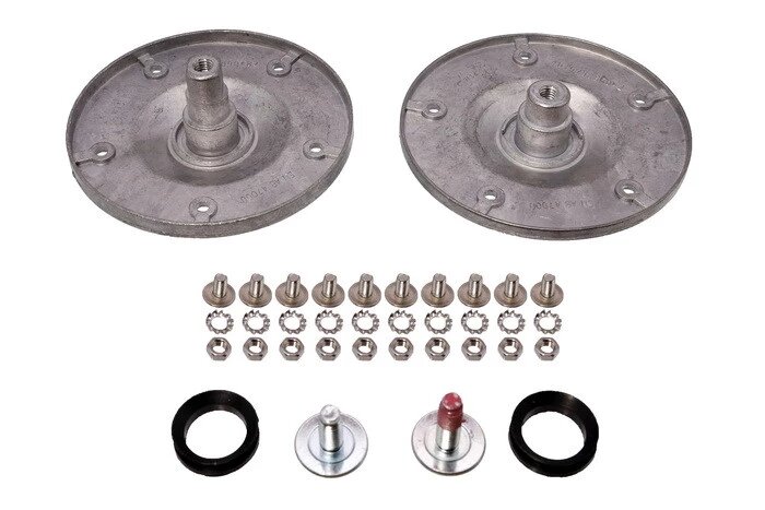 Фланець (опора барабана) для пральної машини Whirlpool 480110100802, SKL (комплект) від компанії Запчастини РК побут - фото 1