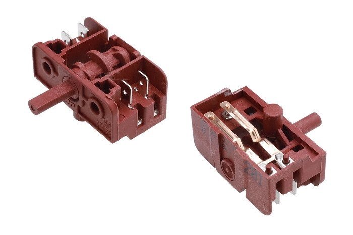 Перемикач для духовки та електроплити MXT (DT) BC2-08.201, Asel AF-0123 (3+1) від компанії Запчастини РК побут - фото 1