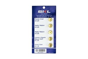 Комплект жиклерів (форсунок) для газової плити під природний газ SKL 6MB MGC107UN (M6x0.75)