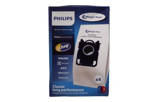 Набір мішків для пилососа Philips 883802204010, Magic Bags FS10705K, одноразовий, 124*98 мм