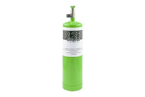Фреон R-22, 900 г (з краном і клапаном)