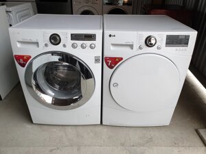 Комплект пральна/сушильна машина LG 8 KG/Made in Korea