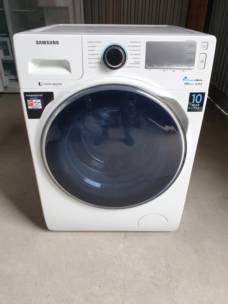 Пральна машина SAMSUNG 8 KG / 2018-го року випуску / WW80H7600EW від компанії Запчастини РК побут - фото 1