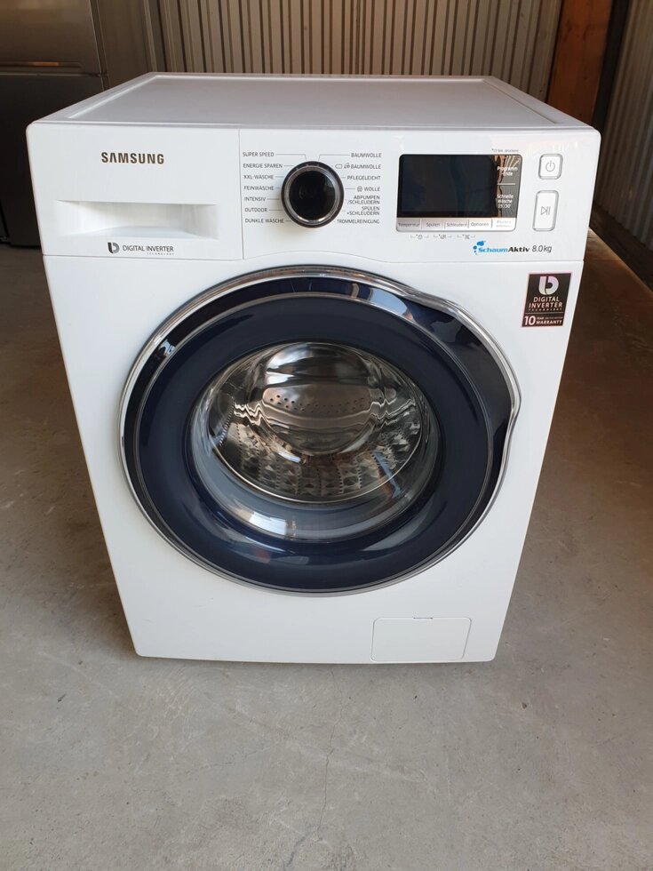 Пральна машина SAMSUNG 8 KG / 2018-го року випуску / WW80J6400CW від компанії Запчастини РК побут - фото 1