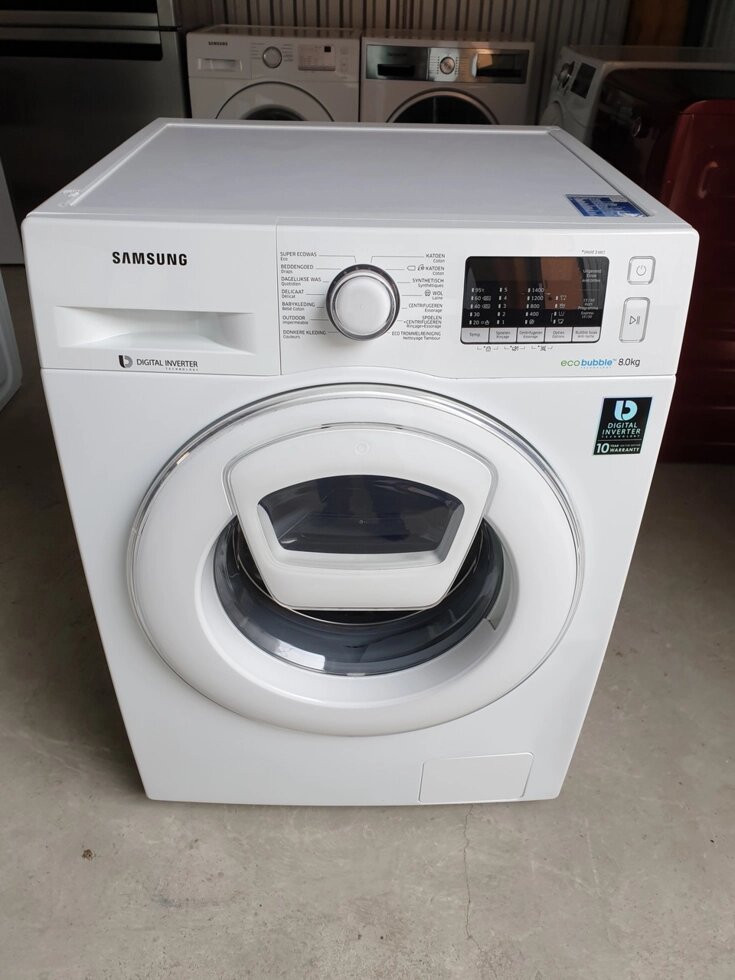 Пральна машина SAMSUNG 8 KG / 2018-го року випуску / WW81K5400WW від компанії Запчастини РК побут - фото 1