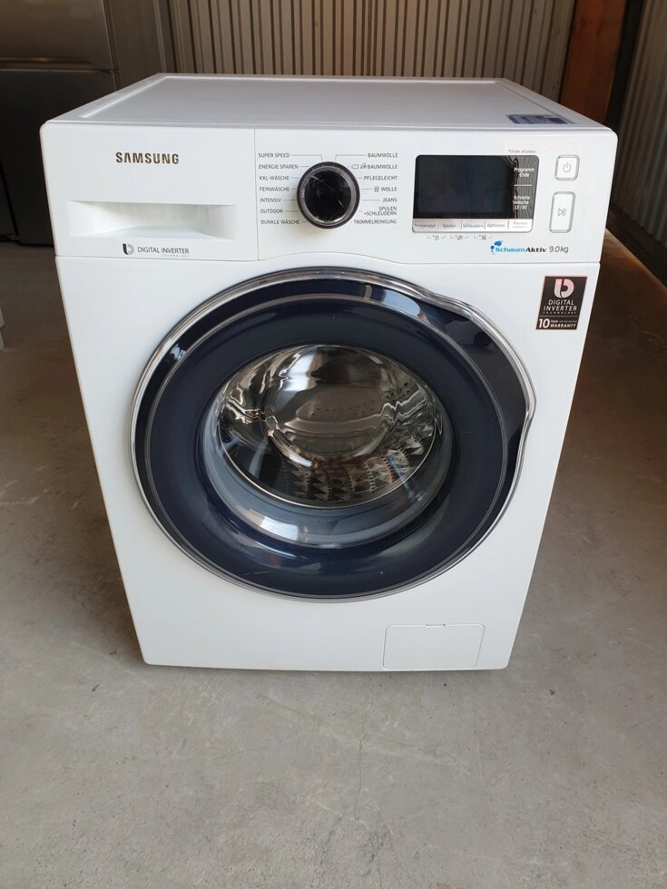 Пральна машина SAMSUNG 9 KG / 2018-го року випуску / WW90J6400CW від компанії Запчастини РК побут - фото 1