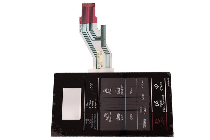 Сенсорна панель (клавіатура) для мікрохвильової печі Samsung DE34-00405B, ME73MR від компанії Запчастини РК побут - фото 1