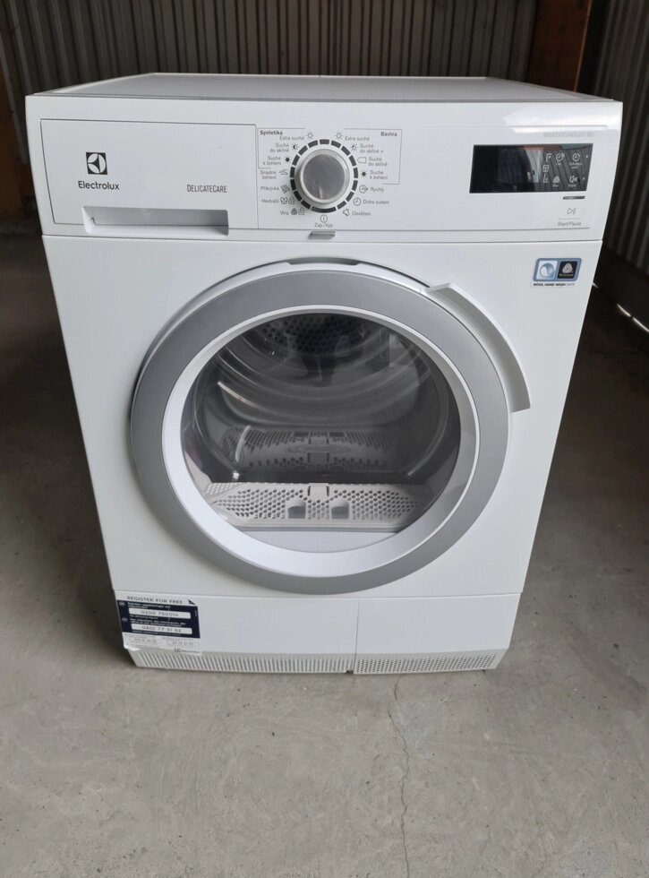 Сушарка для білизни Electrolux 8 KG / 2017-го року випуску / EDH3887GDE від компанії Запчастини РК побут - фото 1