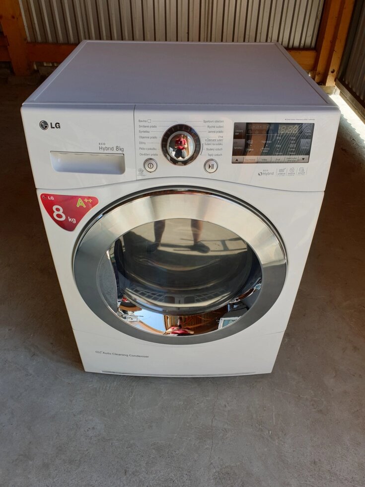 Сушарка для білизни LG Eco Hybrid 8 KG / 2017-го року випуску / RC8055AP2Z від компанії Запчастини РК побут - фото 1