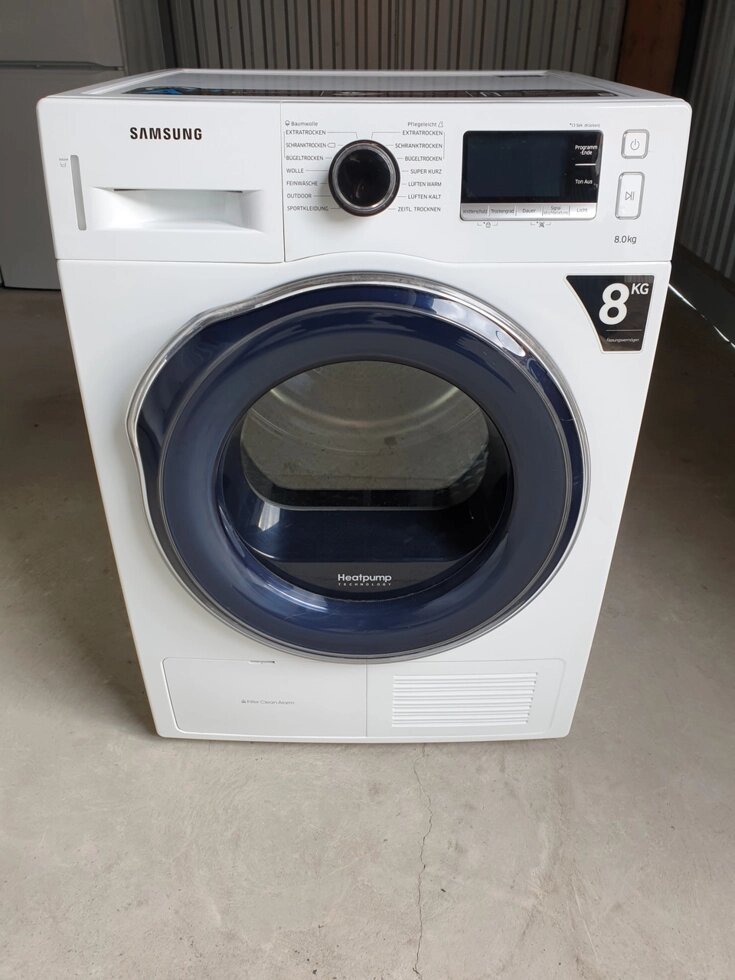 Сушарка для білизни SAMSUNG 8 KG / 2019-го року випуску / DV80K6010CW від компанії Запчастини РК побут - фото 1