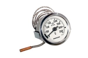 Термометр для духовки Pakkens з капіляром 1000 мм, D=60 мм (0-350°C)