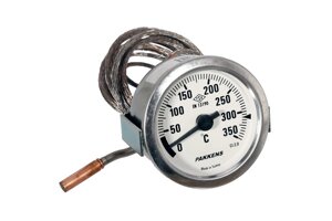 Термометр для духовки Pakkens з капіляром 2000 мм, D=60 мм (0-350°C)