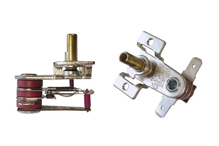 Терморегулятор K-068A/2, 125В, 15А (вал l=13 мм) від компанії Запчастини РК побут - фото 1