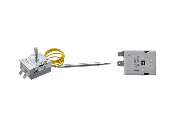 Термостат (терморегулятор) для бойлера, Tecasa NT-122 AAA (10-85°C) 16A від компанії Запчастини РК побут - фото 1