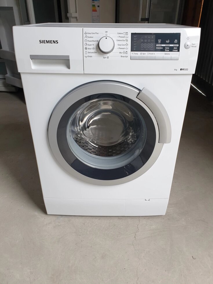 Вузька пральна машина Siemens IQ 500 / Made in Germany / WS12M361BY від компанії Запчастини РК побут - фото 1