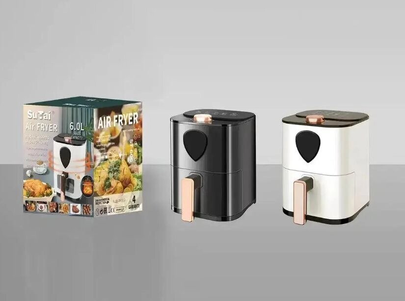 Аерофритюрниця Air Fryer 6 л Su Tai ST-606 від компанії Інтернет-магазин  towershop.online - фото 1