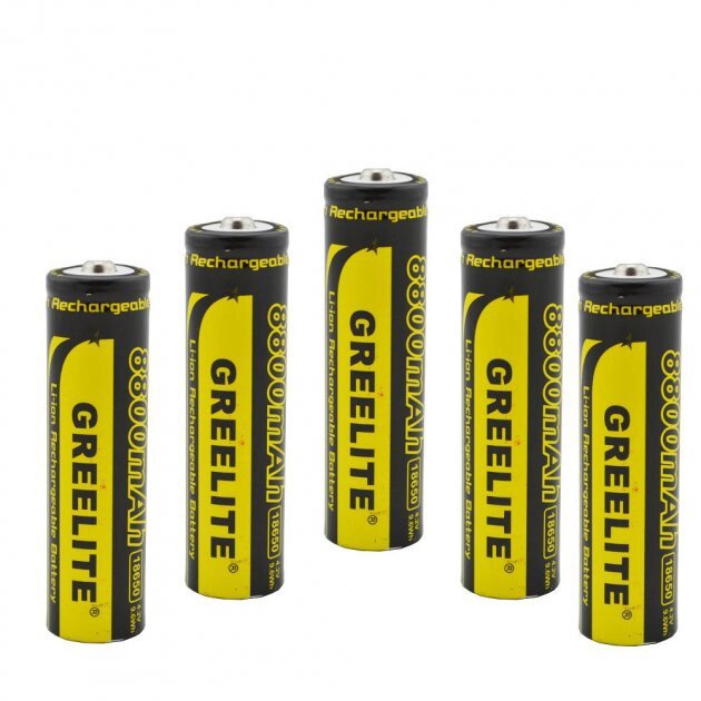 Акумулятор ( 1шт ) 18650 Greelite 4.2V 9.6Wh Li-ion батарейка для ліхтарика від компанії Інтернет-магазин  towershop.online - фото 1