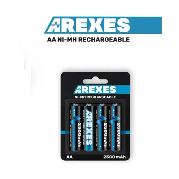 Акумулятор АА Arexes (2500mAh) 1.2v (NI-MH) пальчик від компанії Інтернет-магазин  towershop.online - фото 1