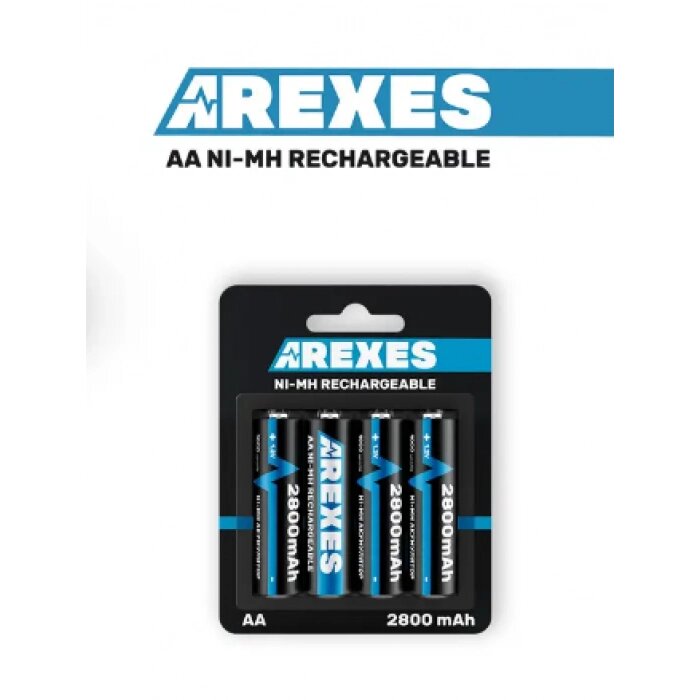 Акумулятор АА Arexes (2800mAh) 1.2v (NI-MH) пальчик від компанії Інтернет-магазин  towershop.online - фото 1