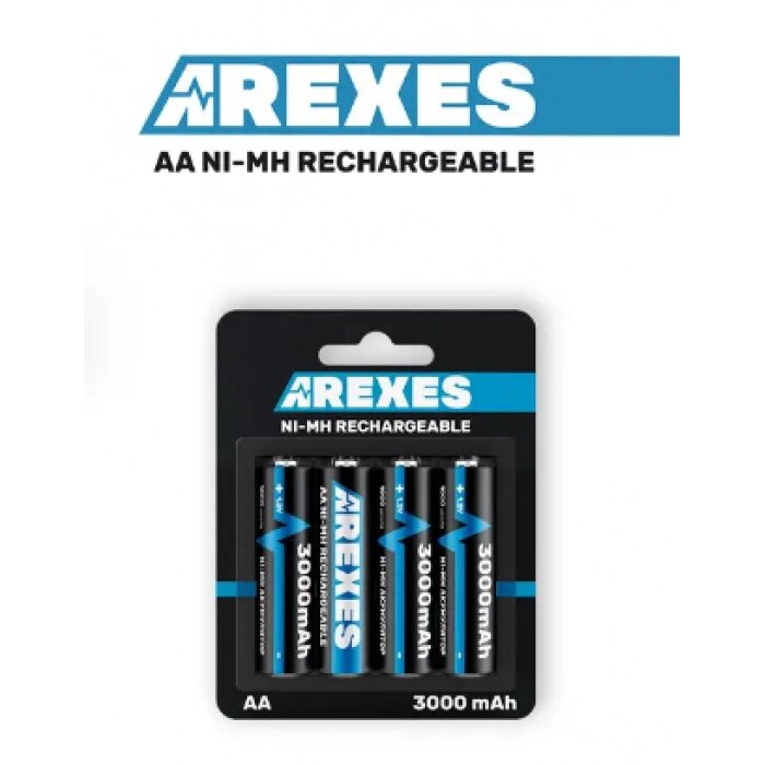 Акумулятор АА Arexes (3000mAh) 1.2v (NI-MH) пальчик від компанії Інтернет-магазин  towershop.online - фото 1