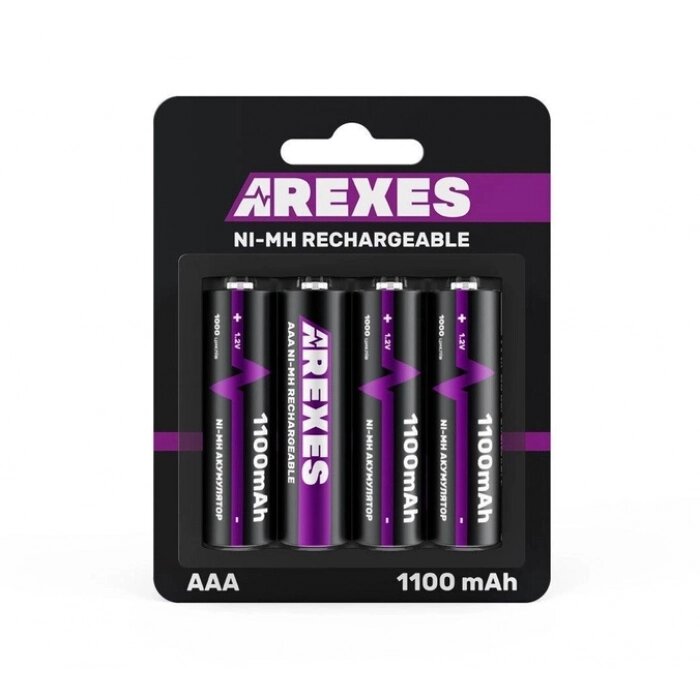 Акумулятор ААА Arexes (1100mAh) 1.2v (NI-MH) міні пальчик від компанії Інтернет-магазин  towershop.online - фото 1