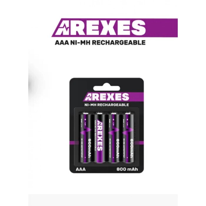 Акумулятор ААА Arexes (800mAh) 1.2v (NI-MH) міні пальчик від компанії Інтернет-магазин  towershop.online - фото 1