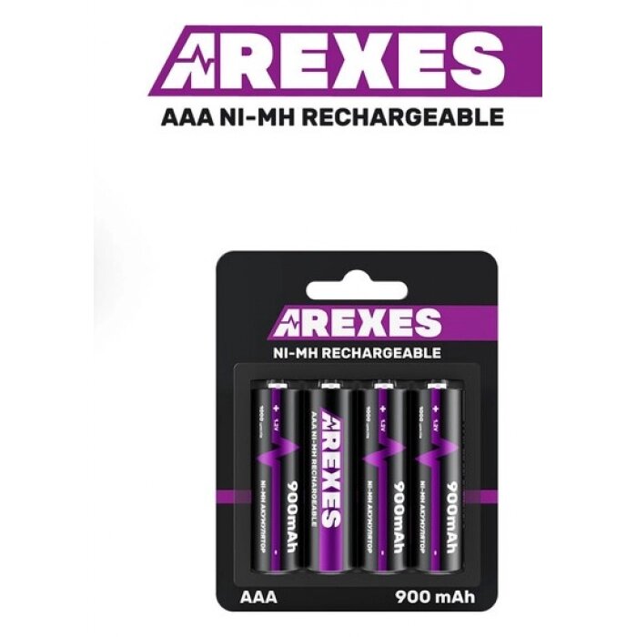 Акумулятор ААА Arexes (900mAh) 1.2v (NI-MH) міні пальчик від компанії Інтернет-магазин  towershop.online - фото 1