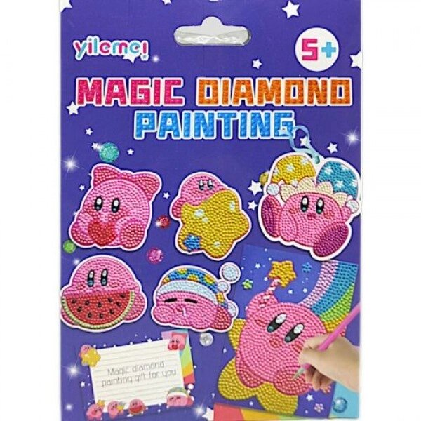 Алмазна мозаїка "Magic Diamond Painting: Kirby" від компанії Інтернет-магазин  towershop.online - фото 1