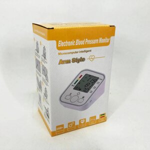 Автоматичний тонометр ARM Style B02R з індикатором аритмії, добрий апарат для вимірювання тиску