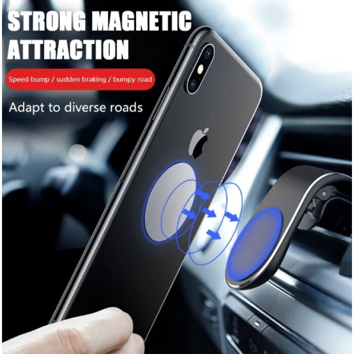 Автомобільний магнітний держатель для телефону Magnetic Car Holder L103 від компанії Інтернет-магазин  towershop.online - фото 1