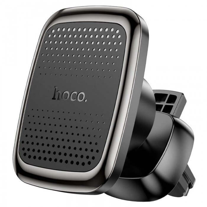 Автомобільний тримач телефону Hoco CA106 Air outlet magnetic car holder на дефлектор Чорний від компанії Інтернет-магазин  towershop.online - фото 1